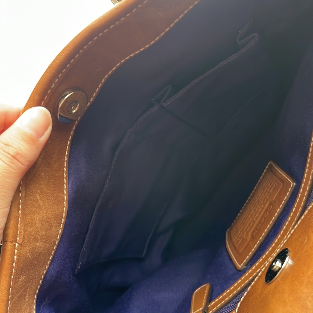 Plaid is Rad Coach purse and wristlet! - Picture 9 of 10